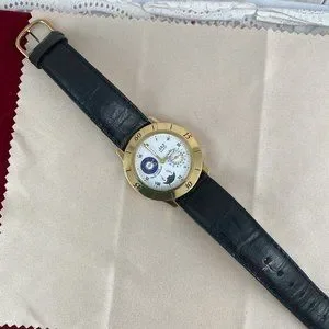 Vintage JAZ Paris French Moon Phase Designer Watch Roman Numerals 3 Sub Dials Jaz | Accessories | Vintage Jaz Paris French Moonphase 8  main image 2